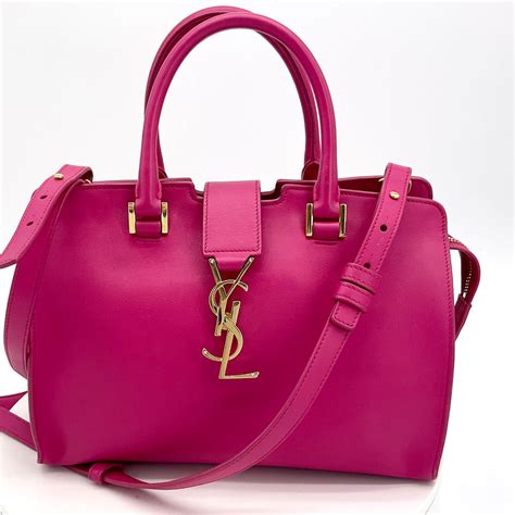 ysl hot pink bag